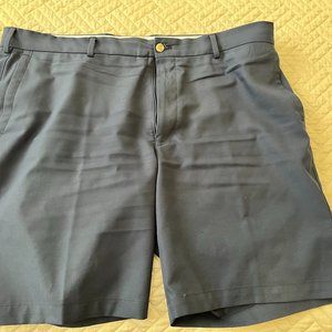 Peter Millar Flat Front Golfing Shorts Navy Size 40